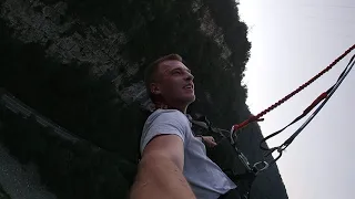Sochi SkyPark Bungy 207 Jump with GoPro #1