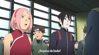 Kakashi ordena preparar los regalos de boda para Naruto y Hinata   Sub Español