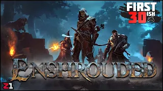Could THIS Be The Next BIG GAME?! Valheim Like Survival Sandbox ! Enshrouded First 30-ish