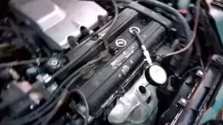 Меряем компрессию на дымящем моторе Honda CR-V rd1
