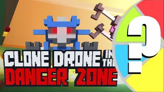 RANDOM UPGRADES in Clone Drone in the Danger Zone!