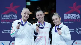 Floor All Medalist Performance ✨ 2022 European Championships Event Final