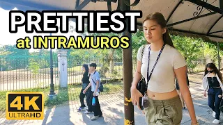 PRETTIEST INSIDE at INTRAMUROS | Walking Tour THE REAL OLD CITY of Manila Philippines [4K] 🇵🇭