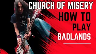 Church of Misery - Badlands Guitar Lesson