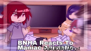 BNHA Reacts To Maniac Animatic - BakuDeku Angst - BNHA / MHA - Gacha Club