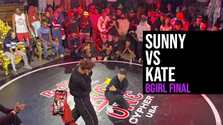 FINAL Kate vs Sunny | BGirl Battle | Red Bull BC One USA Cypher 2022 | Los Angeles