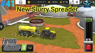 FS 18 | New Slurry Spreader | Farming Simulator 18 | Timelapse #41