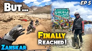 full Circuit complete Zanskar on Kawasaki Z900  || Padum to lingshed Leh || Ep-5