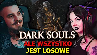 Dark Souls ale WSZYSTKO Jest Losowe | Kiszak Triple Randomizer z Amandą