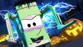 Odtahové auto Tom ve Městě Aut 🚗  Halloweenský Speciál - Frankenstein potřebuje opravit!