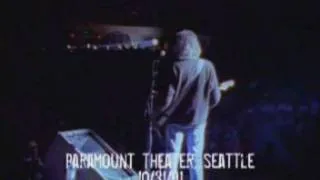 Nirvana - Love Buzz (live at the Paramount theatre October 31 1991)