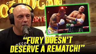 Joe Rogan Speaks Out On Tyson Fury Lost to Usyk For Undisputed Champion...