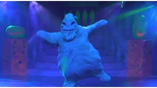 Oogie Boogie song live In Villains Unleashed Freaky Funhouse Show at Walt Disney World