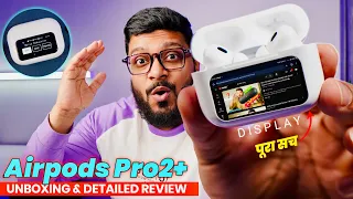 This is Very Unique Earbuds with Colourful Display || Airpods Pro 2+ Detailed Review🔥 | buit in ANC