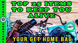 Your Get Home Bag, as Opposed to an EDC or Bug Out Bag, should contain items to aid in your survival