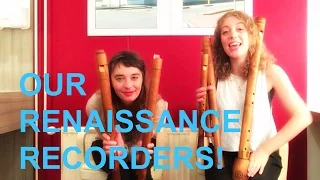 OUR RENAISSANCE RECORDERS! | Tour