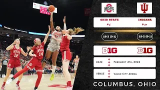 No. 8 Ohio State vs No. 10 Indiana | Big Ten | 2.4.24