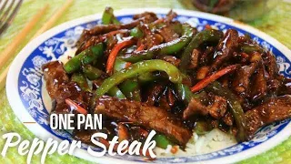 One Pan Pepper Steak in 30 Minutes