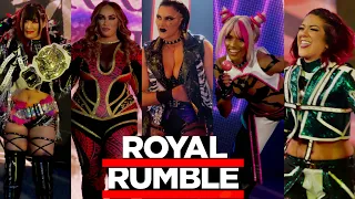 Women's Royal Rumble Match Entrances 2023!!!