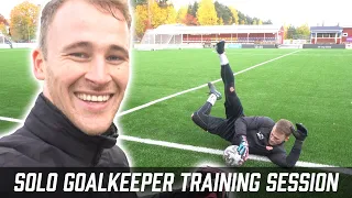 Full Solo Goalkeeper Training Session