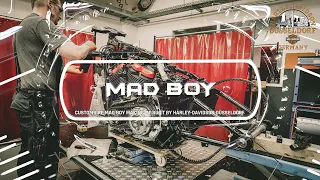 Harley-Davidson Fat Boy Custom "MadBoy" Making Of Teil 1