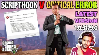 GTA 5 Script Hook V Critical Error Fix ✅ | GTA 5 New Update [3179] How To Downgrade Your Game