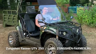 Аналог Polaris RZR в стиле грузового квадроцикла -  багги Zongshen Farmer UTV 250 куб.см. ,