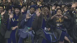 Howard graduates get special ceremony after cancellation earlier in the week