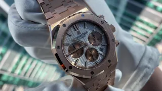 Часы Audemars Piguet Royal Oak Chronograph 38mm Rose Gold Silver Dial 26315OR.OO.1256OR.01