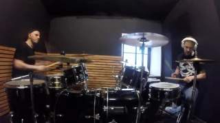 Arkadiy Kornev & Denis Skipin - drum jam for fun