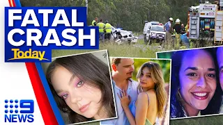 Young teen charged after girl, two women killed in Queensland crash | 9 News Australia