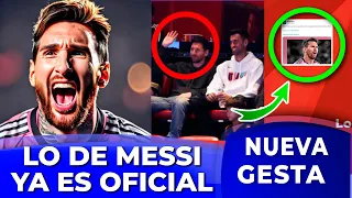 🔥¡COLOSAL!🔥 NUEVA GESTA de LIONEL MESSI en el INTER MIAMI y la MLS se HACE OFICIAL. Mira Lo Nuevo 🔴