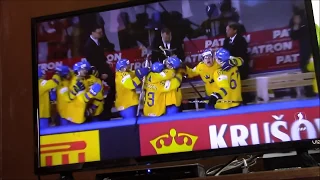 2018 IIHF WC - Sweden vs Switzerland - Gold Medal Game - Shootout, Anthem/Medal Distribution