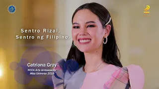 Catriona Gray for Sentro Rizal