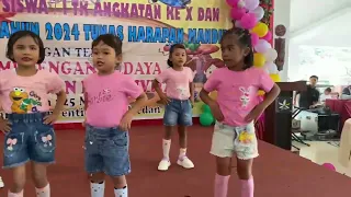 Dance Baby Monkey TK Tunas Harapan Mandiri Tanjung Anom Deli Serdang 🥰