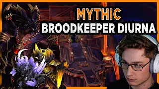 Mythic Broodkeeper Diurna | Echo Naowh | Vault of Incarnates | Blood DK PoV