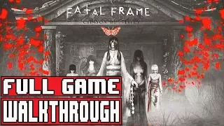 FATAL FRAME 2 CRIMSON BUTTERFLY  Full Game Walkthrough - No Commentary (#FatalFrame2 Full Game) 2017