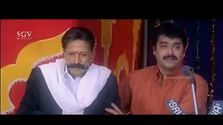 Shashikumar Praises His Brother Dr. Vishnuvardhan On Stage | Yajamana Kannada Movie Scene