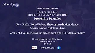 Adult Faith Formation - February 26, 2023. Rev. Nadia Bolz-Weber