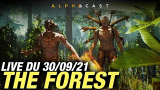 VOD ► Bûcheron ! 1ère fois sur The Forest avec JDG, Antoine et Mynthos ! - Live du 30/09/2021