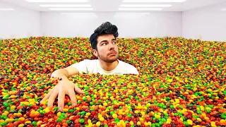 Making A Huge Artwork With 1,000,000 Skittles