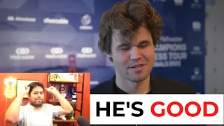 Magnus Carlsen Promotes Hikaru Nakamura from Decent to Good