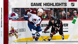 Avalanche @ Coyotes 3/3 | NHL Highlights 2022