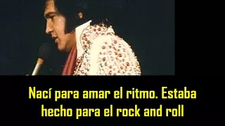 ELVIS PRESLEY - Raised on rock ( con subtitulos en español )  BEST SOUND