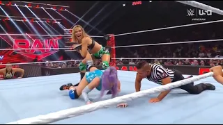 Maxxine Dupri vs. Candice LeRae - WWE RAW April 29 2024 - WWE Raw 4/29/24