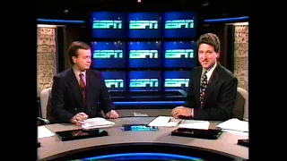 Pete Axthelm dies ESPN SportsCenter news story - February 1991