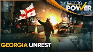 Georgians oppose pro-Russia bill as protests continue | Race To Power LIVE