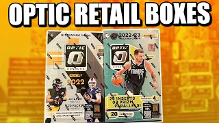 RARER RETAIL FINDS! | 2022-23 Optic NBA & 2022 Optic NFL Retail Box Reviews