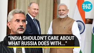 "You Will See...": Jaishankar's Big Prediction on Russia Amid War in Ukraine | Watch