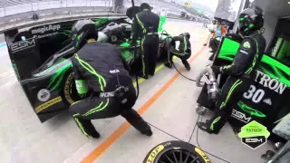 Pit Stop from Tequila Patron ESM Helmet Cam